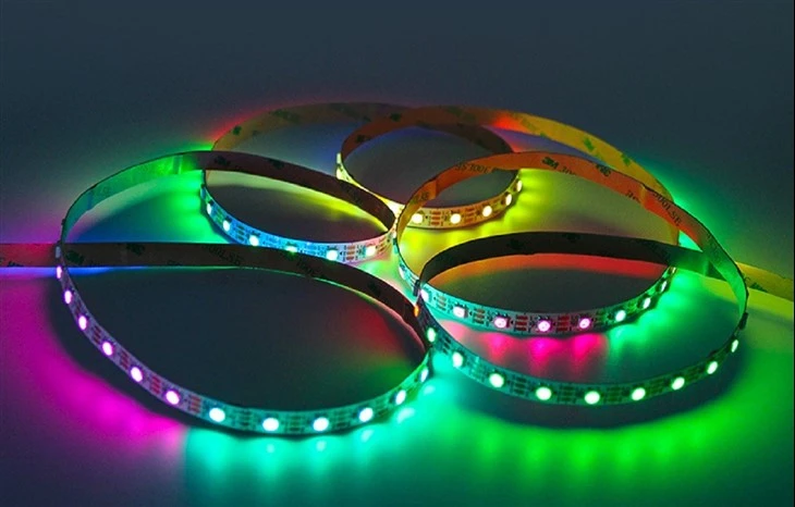 ws2812 RGB strip light 3